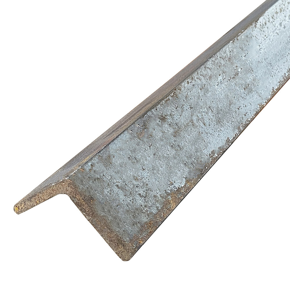 Изображение товара Уголок горячекатаный 25х25х3 мм 3 м стальной для конструкции монтажных работ