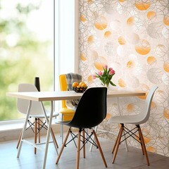 Обои вспененный винил на бумажной основе Elysium Круги 93512 (0,53х10,05 м) - фото 2