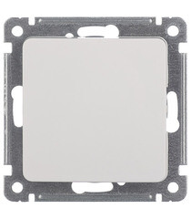 Изображение товара Выключатель Hegel Master одноклавишный встраиваемый белый (ВС10-411)