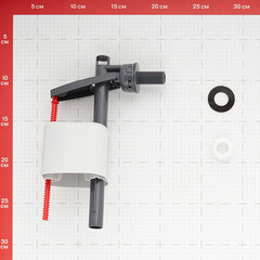 Клапан заливной Wirquin Kompact поршневой боковой подвод 3/8 (10975013) - фото 3