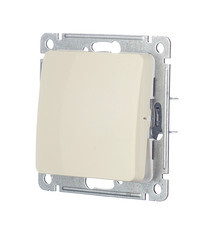 Переключатель Hegel Master одноклавишный встраиваемый слоновая кость (ВС10-461-01) - фото 3