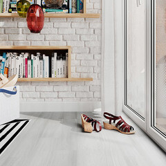 Ламинат 33 класс Clic&Go Impulse дуб французский серый 1,596 кв.м 8 мм с фаской влагостойкий - фото 4