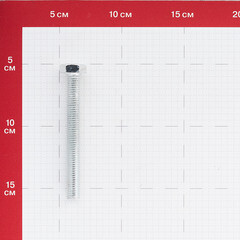 Болт оцинкованный M12x100 мм DIN 933 (2 шт.) - фото 2