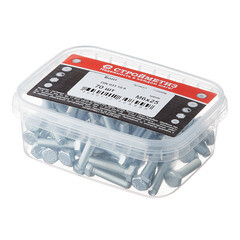 Болт оцинкованный M6x25 мм DIN 933 10,9 (70 шт.) - фото 3