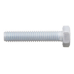 Болт оцинкованный M6x30 мм DIN 933 10,9 (100 шт.) - фото 1