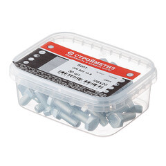 Болт оцинкованный M8x20 мм DIN 933 10,9 (50 шт.) - фото 3