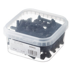 Болт оцинкованный M8x30 мм DIN 933 10,9 (100 шт.) - фото 2