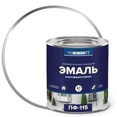 Эмаль алкидная Proremontt ПФ-115 белая глянцевая 2,7 кг