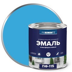 Эмаль алкидная Proremontt ПФ-115 голубая 2,7 кг