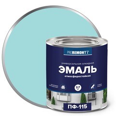 Эмаль алкидная Proremontt ПФ-115 мятная RAL 6027 2,7 кг