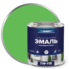 Эмаль алкидная Proremontt ПФ-115 салатовая 2,7 кг