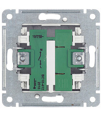 Выключатель Hegel Master одноклавишный встраиваемый черный с подсветкой (ВС10-412-08) - фото 3