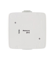 Розетка Hegel Alfa накладная белая со шторками с крышкой (РА16-212) - фото 4