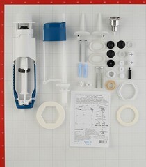 Унитаз-компакт Santeri Воротынский с косым выпуском с сиденьем пластик белый (1.P401.7.S00.00B.F) - фото 5