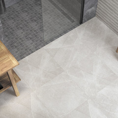 Мозаика Керамин Канон 1 серая матовая из керамогранита 300х300х10 мм - фото 11