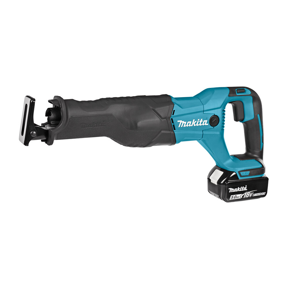 Изображение товара Аккумуляторная сабельная пила Makita DJR186RFE 18В с защитой XPT, 2 аккумулятора