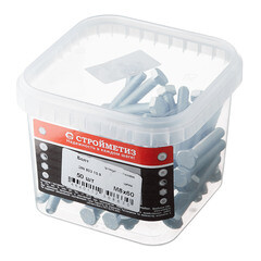 Болт оцинкованный M8x60 мм DIN 933 10,9 (50 шт.) - фото 3