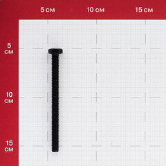Болт оцинкованный M8x100 мм DIN 933 10,9 (20 шт.) - фото 2