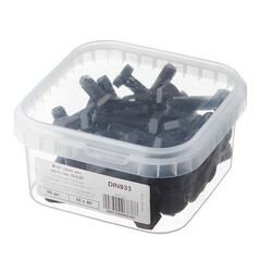 Болт оцинкованный M10x40 мм DIN 933 10,9 (50 шт.) - фото 5