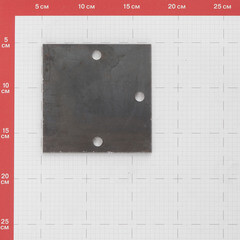 Пластина закладная 120х120х3 мм - фото 2