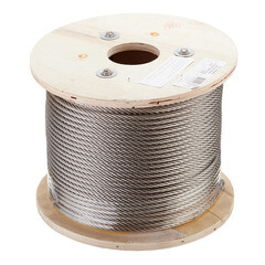 Трос нержавеющая сталь d8 мм (100 м) - фото 2