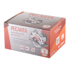 Пила дисковая электрическая Ресанта ДП-165/1300 1300 Вт 160 мм (75/11/1) - фото 5