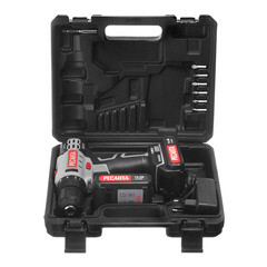 Дрель-шуруповерт аккумуляторная Ресанта ДА-14-2ЛК 14 В 2 Ач Li-Ion 2 АКБ и ЗУ (75/14/4) - фото 5