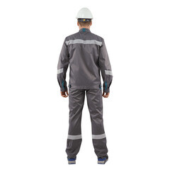 Костюм мужской защитный ГК Спецобъединение Галактика 48-50 рост 182-188 см серый - фото 3