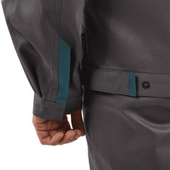 Костюм мужской защитный ГК Спецобъединение Галактика 48-50 рост 182-188 см серый - фото 4