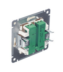 Переключатель Hegel Master одноклавишный встраиваемый слоновая кость (ВС10-461-01) - фото 4