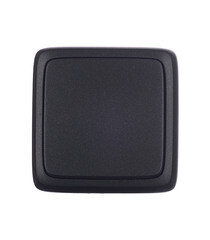 Изображение товара Выключатель Hegel Alfa одноклавишный накладной черный с изолирующей пластиной (ВА10-113-08)