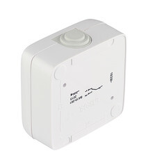 Переключатель Hegel Alfa одноклавишный накладной белый (ВА10-261) - фото 3