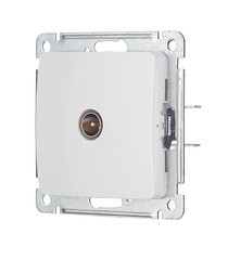 Розетка телевизионная Hegel Master встраиваемая белая (РСТВ-401) - фото 5