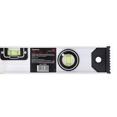 Уровень пузырьковый Hesler 40 см 3 глазка двутавровый - фото 2