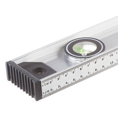 Уровень пузырьковый Hesler 120 см 3 глазка двутавровый - фото 4