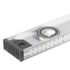 Уровень пузырьковый Hesler 180 см 3 глазка двутавровый - фото 2