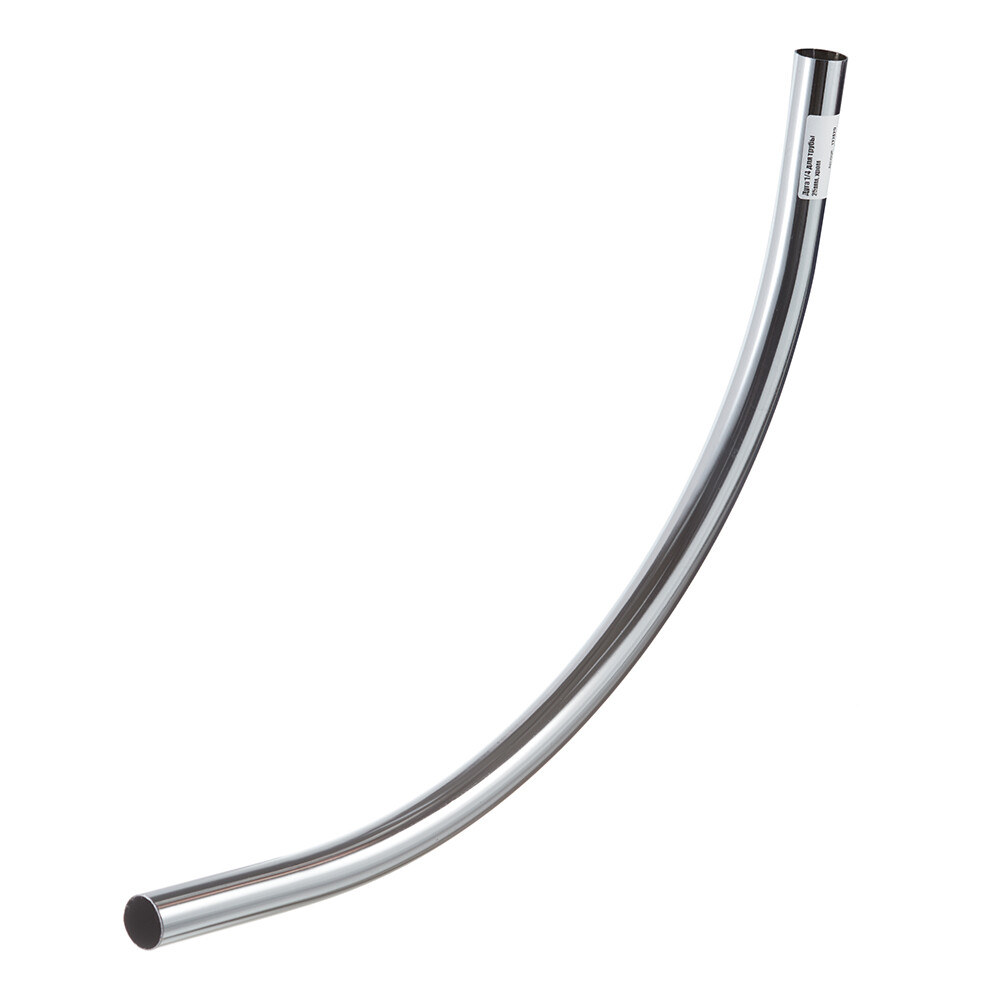 Изображение товара Перекладина к системе Joker 1/4 круга d25 мм хром для торгового оборудования