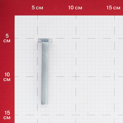 Болт оцинкованный M10x80 мм DIN 933 10,9 (50 шт.) - фото 2