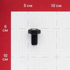 Болт оцинкованный M12x20 мм DIN 933 10,9 (100 шт.) - фото 3