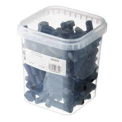 Болт оцинкованный M12x40 мм DIN 933 10,9 (100 шт.) - фото 5