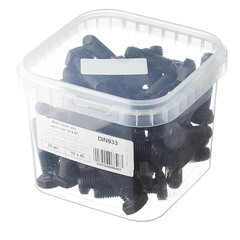 Болт оцинкованный M12x45 мм DIN 933 10,9 (50 шт.) - фото 2