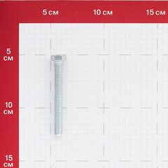 Болт оцинкованный M8x70 мм DIN 933 10,9 (2 шт.) - фото 2