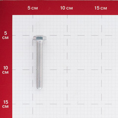 Болт оцинкованный M10x70 мм DIN 933 10,9 (2 шт.) - фото 2