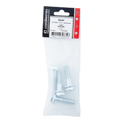 Болт оцинкованный M10x40 мм DIN 6921 10,9 с фланцем (4 шт.) - фото 3