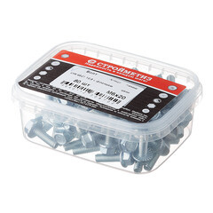 Болт оцинкованный M6x20 мм DIN 6921 10,9 с фланцем (80 шт.) - фото 3