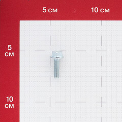 Болт оцинкованный M6x20 мм DIN 6921 10,9 с фланцем (80 шт.) - фото 2