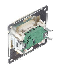 Розетка Hegel Master встраиваемая слоновая кость (РС16-401-01) - фото 3