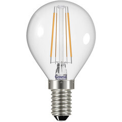 Лампа накаливания General LED filament шар 8 Вт 230 В E14 2700К
