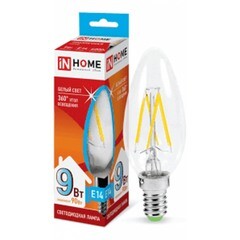 Лампа светодиодная In Home LED Deko 9 Вт В Е14 4000К 810 Лм
