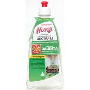 Средство дезинфицирующее Ника Экстра М 0,5 л